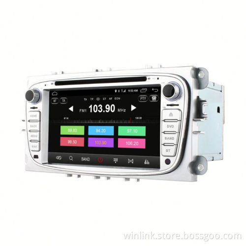Ownice Quad Core Android 6.0 2G Ram multmedia Car DVD For Ford Focus Smax Mondeo Built-in Wifi 4G LTE support DAB DVR